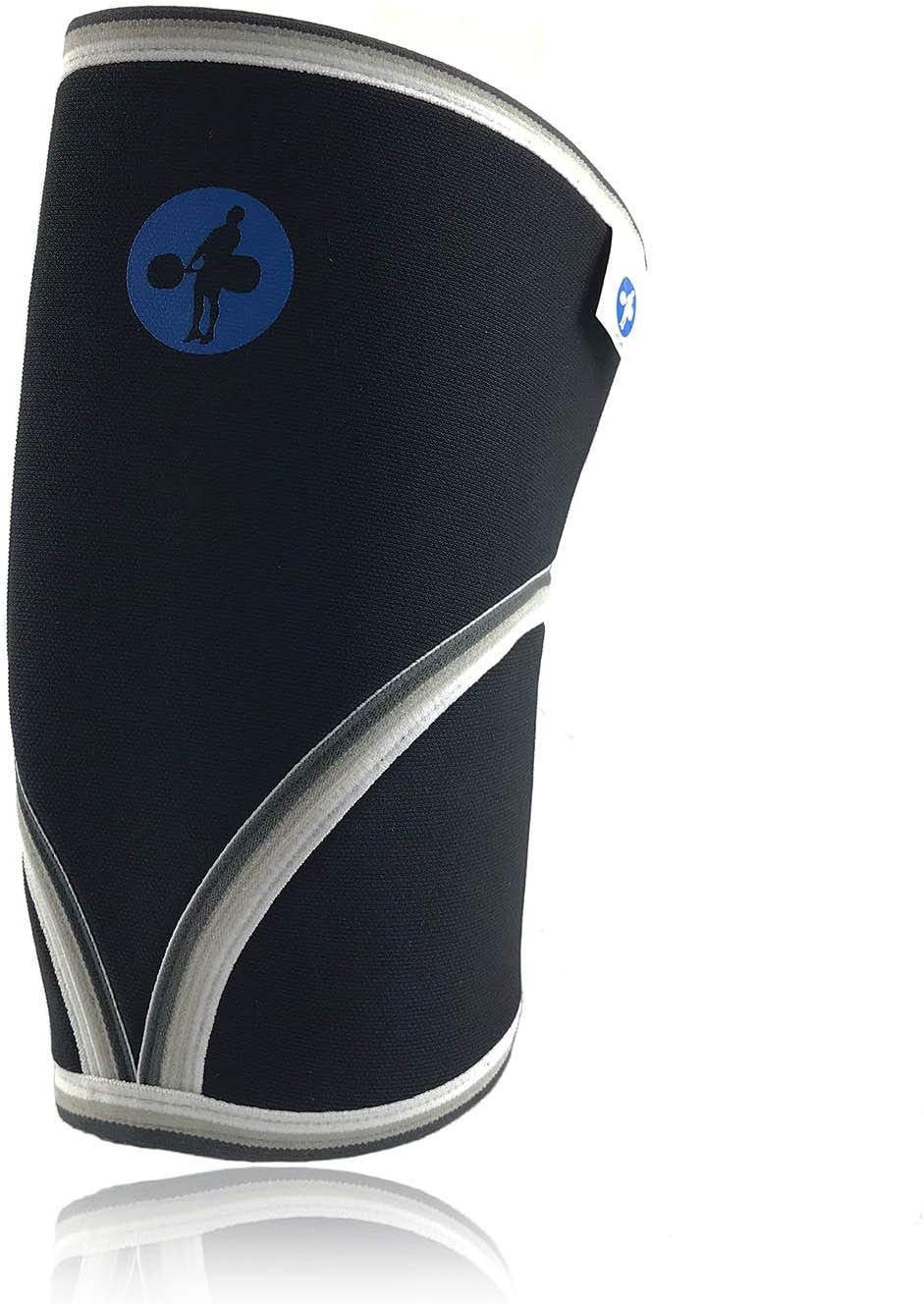 hookgrip Neoprene Knee Sleeves for Weightlifting, Crossfit