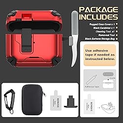 Maxjoy for AirPods 4 Case Cover 2024, AirPods 4th