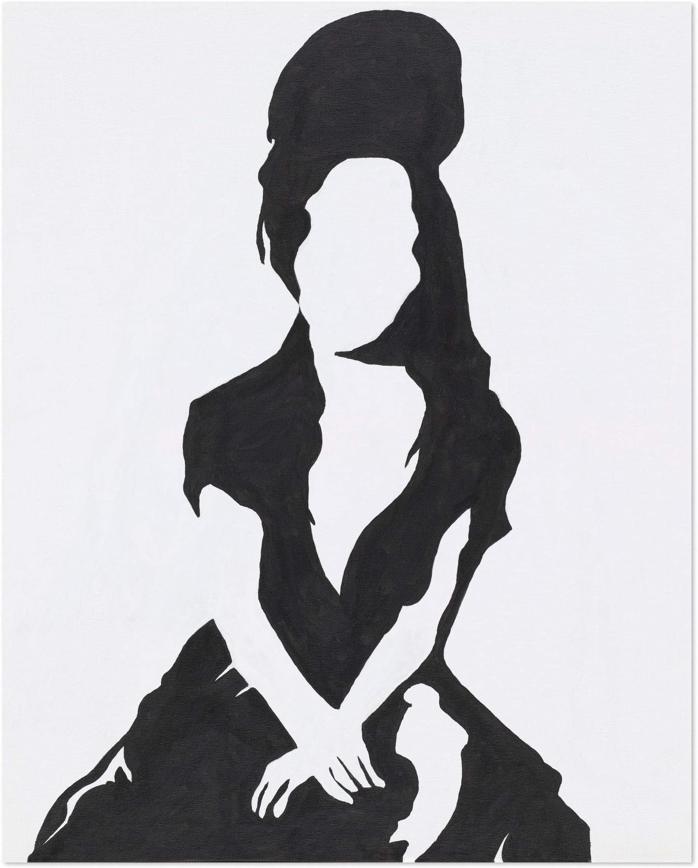 Noir Gallery Abstract Amy Winehouse Music 5" x 7" Unframed Art Print/Poster