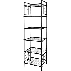 GIOTORENT 6-Wire Standing Storage Shelf, Metal