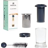 Magical Filter Press -The Ultimate Mess-Free Plant Matter Removal System for Butter or Oil Extraction- Fits Mason Jars with P