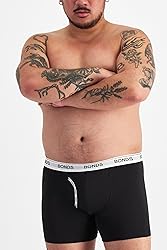 Bonds Men's Mid-Length Guyfront Boxer Brief in