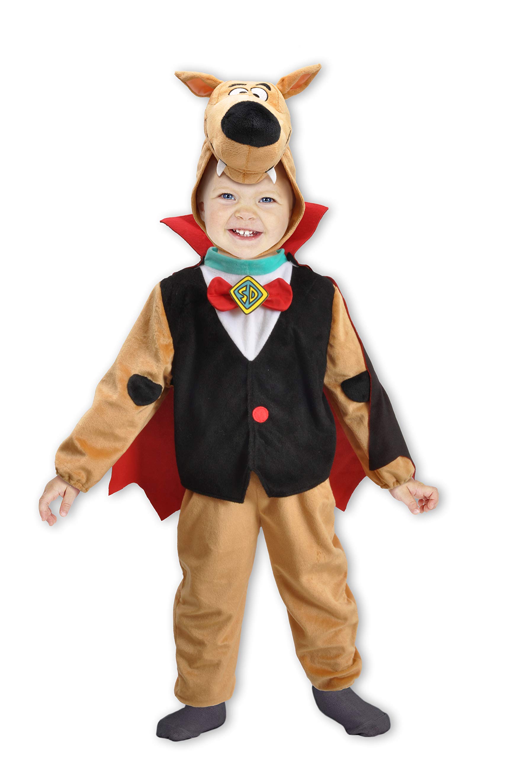Scooby-Doo Halloween Costume for Boys: Toddler's Official Scooby Doo Fancy Dress, Kids' Scooby Doo Costume - Size 1-2 years