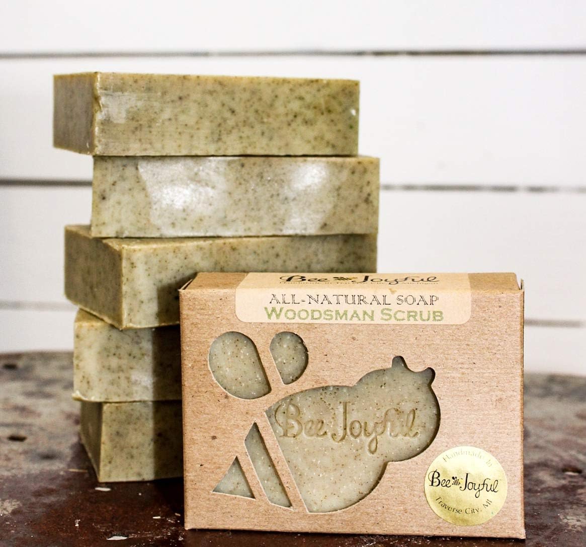 Soap - Woodsman Scrub - All-Natural