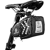 DONWELL Cycle Saddle Bag, Waterproof Bike Seat Storage Bags Bicycle Bags Under Seat, 1.5L Bicycle Repair Tools Pocket Pack for MTB, Road Bike, Folding Bike