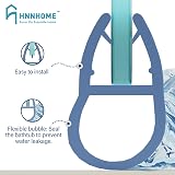 HNNHOME Shower Door Seal Strip 870mm for 4-6mm Glass 18mm Gap Translucent view 2