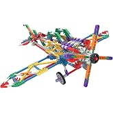Basic Fun K'NEX | Motorised Creations Building Set | 3D Educational Toys for Kids, 325 Piece Stem Learning Kit, Engineering for Kids, 25 Model Building Construction Toy for Children Ages 7 85049