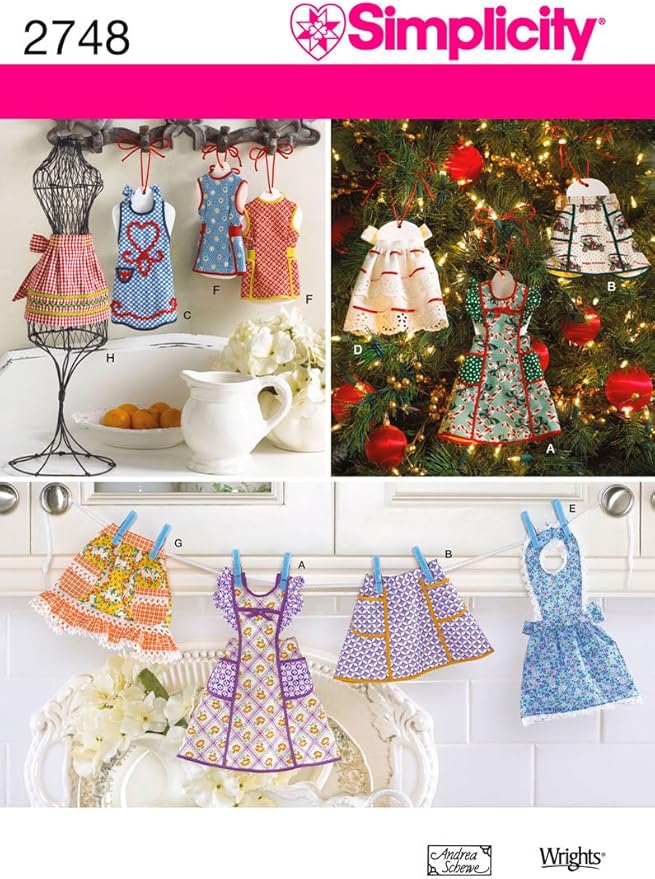 Simplicity Sewing Pattern 2748 Crafts, One Size Arts