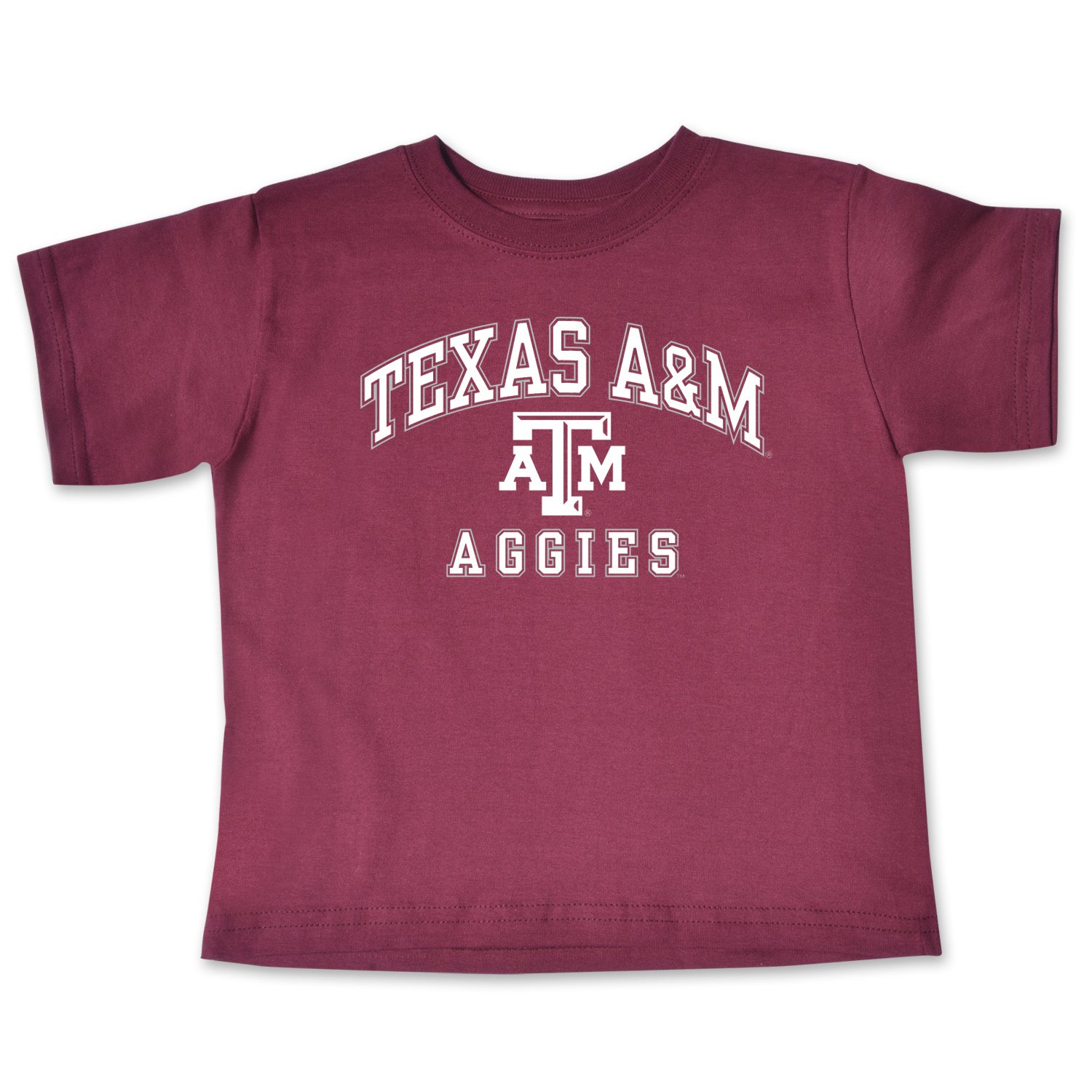 NCAA Texas A&M Aggies Toddler Short Sleeve Tee, 5/6