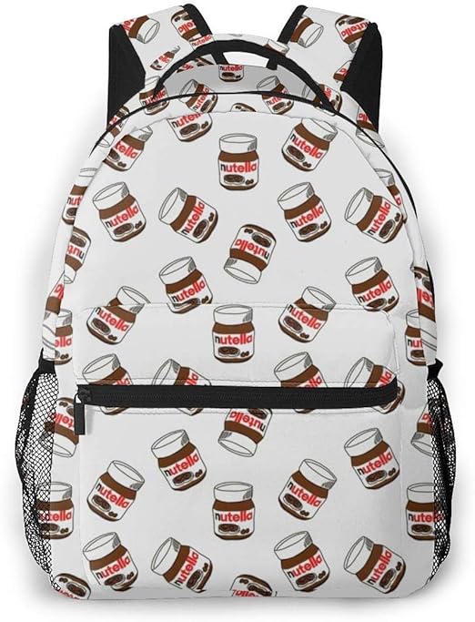 Jenny Shop Zaino Scuola Zaino Divertente Divertente Nutella Classico Amazon It Sport E Tempo Libero