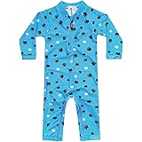 weVSwe Baby Toddler Sun Protection Rash Guard Swimsuit with Crotch Zipper