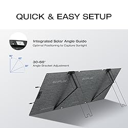 EF ECOFLOW 160 Watt Portable Solar Panel for Power