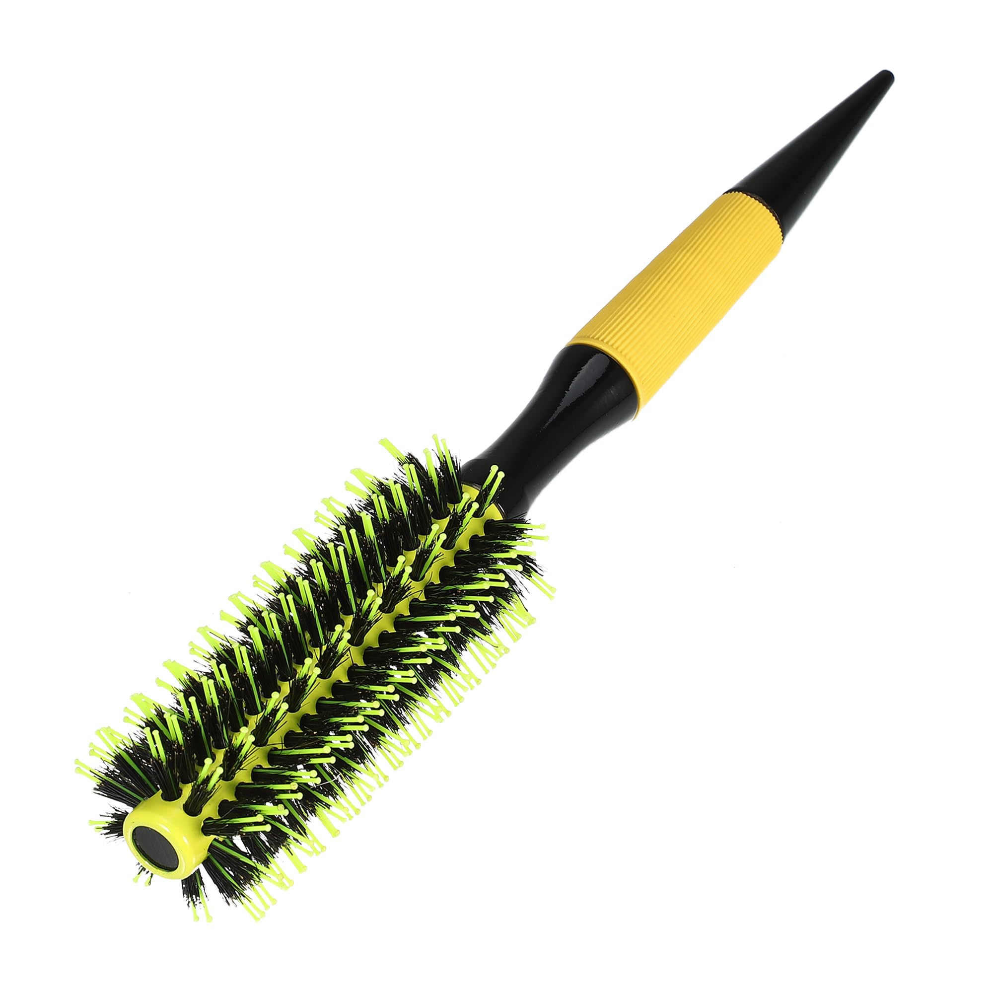 VOCOSTE Round Hair Brush, Hair Brushes for Women, Yellow, 10.04"x1.77"