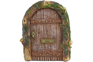 Top Collection Miniature Fairy Garden Mystical Gnome Home Door