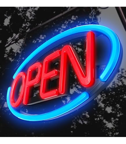 Amazon.com: MaxLit 21'' X 10'' New Ultra Bright LED Neon Sign