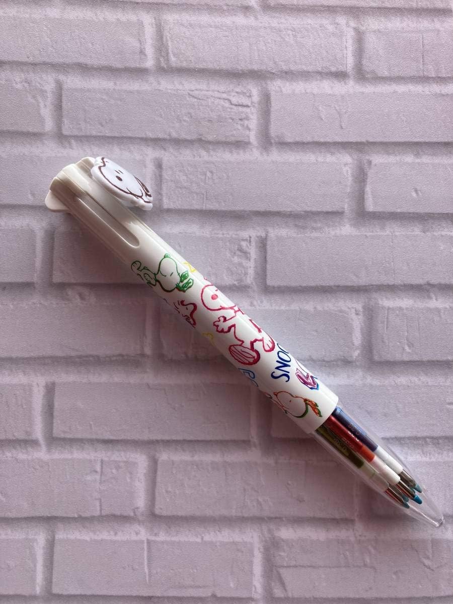 Amazon Co Jp Usj スタイルフィット スヌーピー Snoopy ボールペン ゲルインク 5色ペン ピーナッツ ホビー