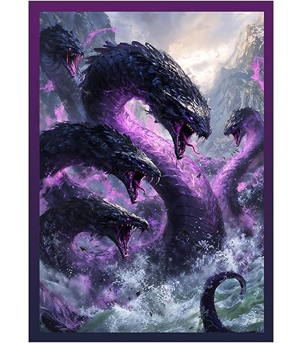 Amazon.com: Katomula 100 Card Sleeves for MTG with 100 Inner Sleeve,  Textured Back Art Sleeves, Fit Standard Size Cards