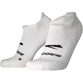 Brooks Ghost No Show Socks, Low Profile Socks with Arch Support