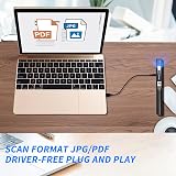 Houkiper Portable Scanner Handheld A4 Document Scanner 900DPI Color USB view 4