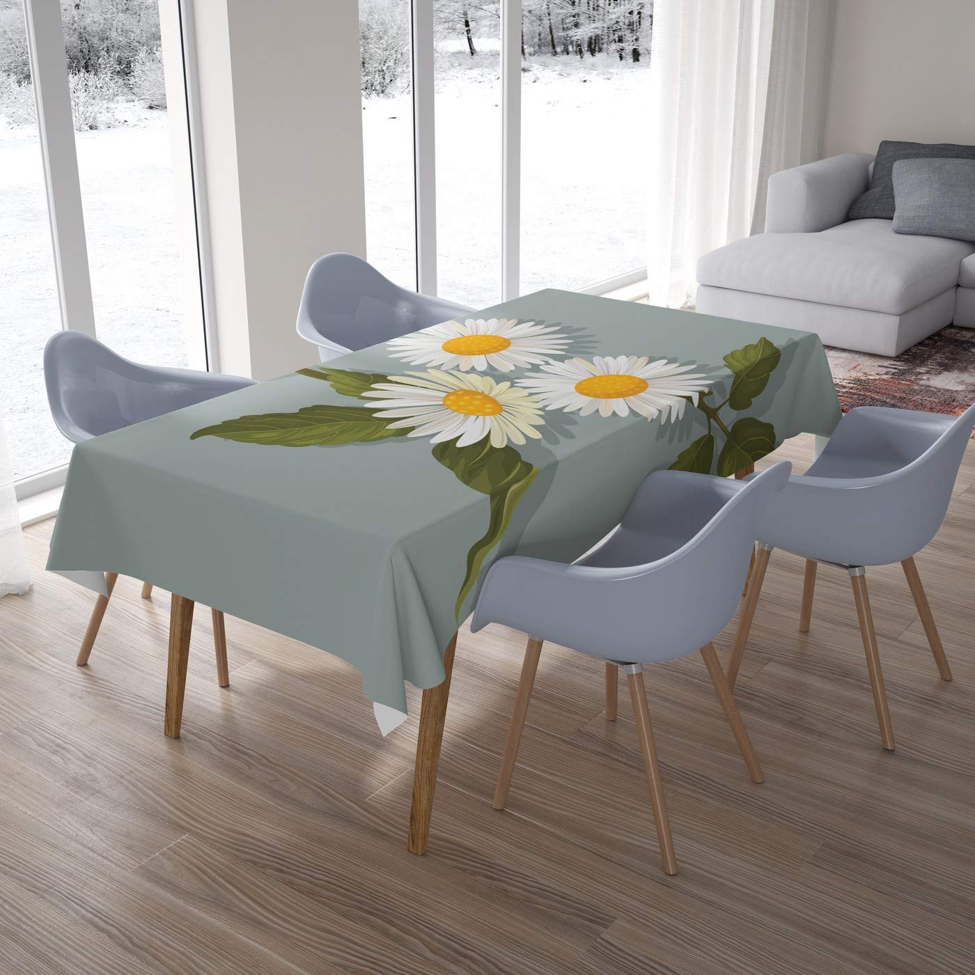 Bonamaison Kitchen Decoration, Tablecloth, 140cm x 200cm - Designed and Manufactured in Turkey