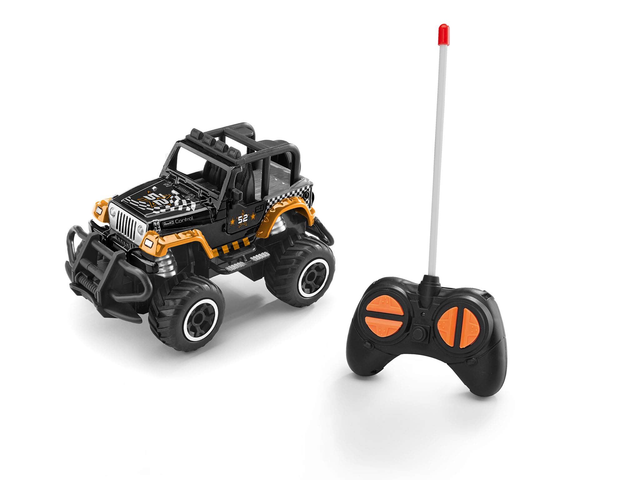 Revell Control 23492 Remote Control Car Quarter Back With 40 MHz Control, 1:43 Scale, 14cm in length