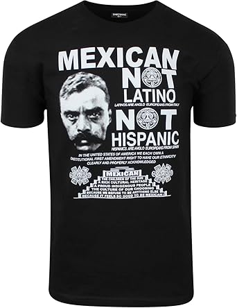 Amazon Com Men S Mexican Not Latino Not Hispanic Shirt Clothing