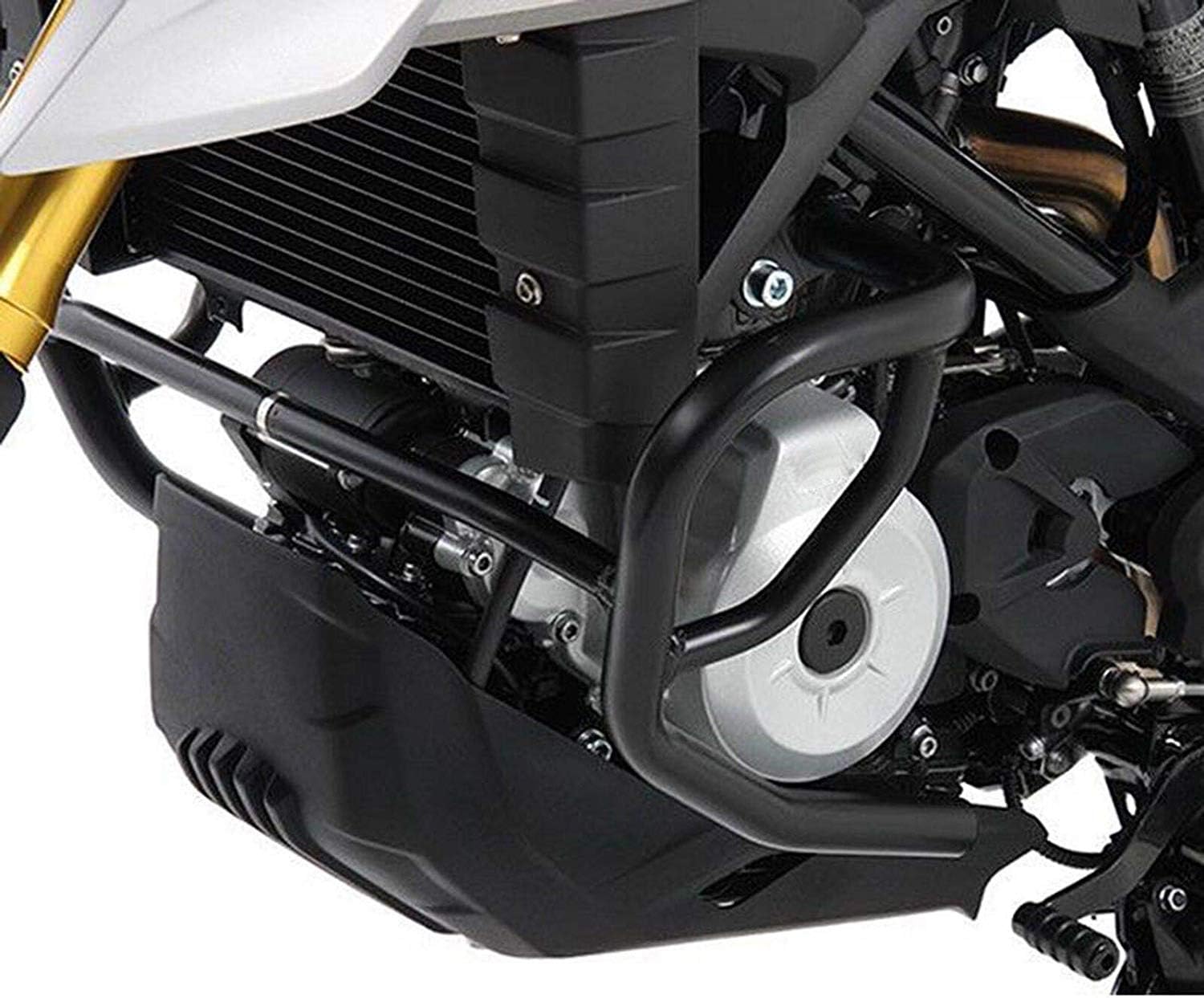 lower and upper COPART Crash Bars Highway Engine Guard Bumper Protector