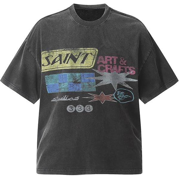 Amazon.com: Saint Tears Men's Cotton T-Shirts Casual Summer