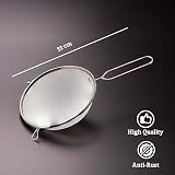 Premier Kitchen Stainless Steel Wire Mesh Sieve Fine Strainer 35cm H view 3