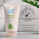 GreenPeople Organic Babies Wash & Shampoo Fragrance Free 150ml view 3