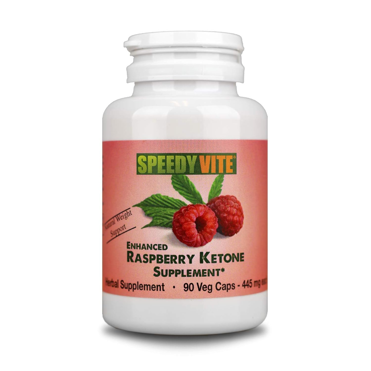 Enhanced Raspberry Ketone Supplement SpeedyVite® (90 Veg Caps) Natural