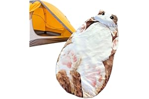 Genérico Cute Sleeping Bag – 175x80cm Warm Cat Plush for Adults, Washable Plush Cat Sleeping Bag | Indoor Cold Weather Envelo