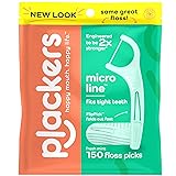 Plackers Micro Line Dental Floss Picks, Fold-Out