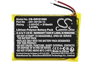 3.85V 210mAh / 0.81Wh Replacement Battery for Garmin Venu 2, Part No. 361-00139-10