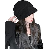 Nanwansu Women Visor Beret Cap Newsboy Hat Lady Baker Hat Cotton Sun Hat