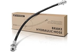 A-Premium Rear Left or Right Inner Brake Hydraulic Hose Compatible with Honda Pilot 2003-2008 Acura MDX 2001-2006 Replace# 01