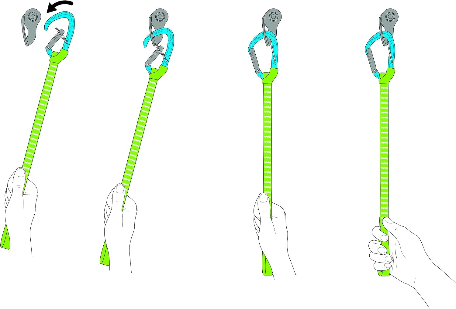 Climbing Technology TRICKY , Light Blue, Green, One Size, Blue Green - Image 4