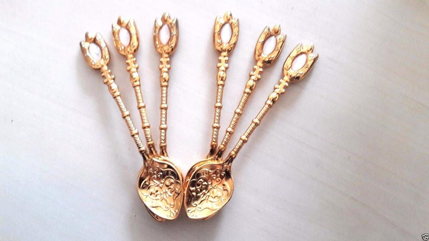 Amazon Com Handcrafted Turkish Ottoman Copper Teaspoons Coffee