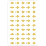 ARK Creation Wedding Meal Choice Stickers - 50 Pack Place Card Labels For Beef, Chicken, Fish, Vegetarian & Lamb (Black) - View #6