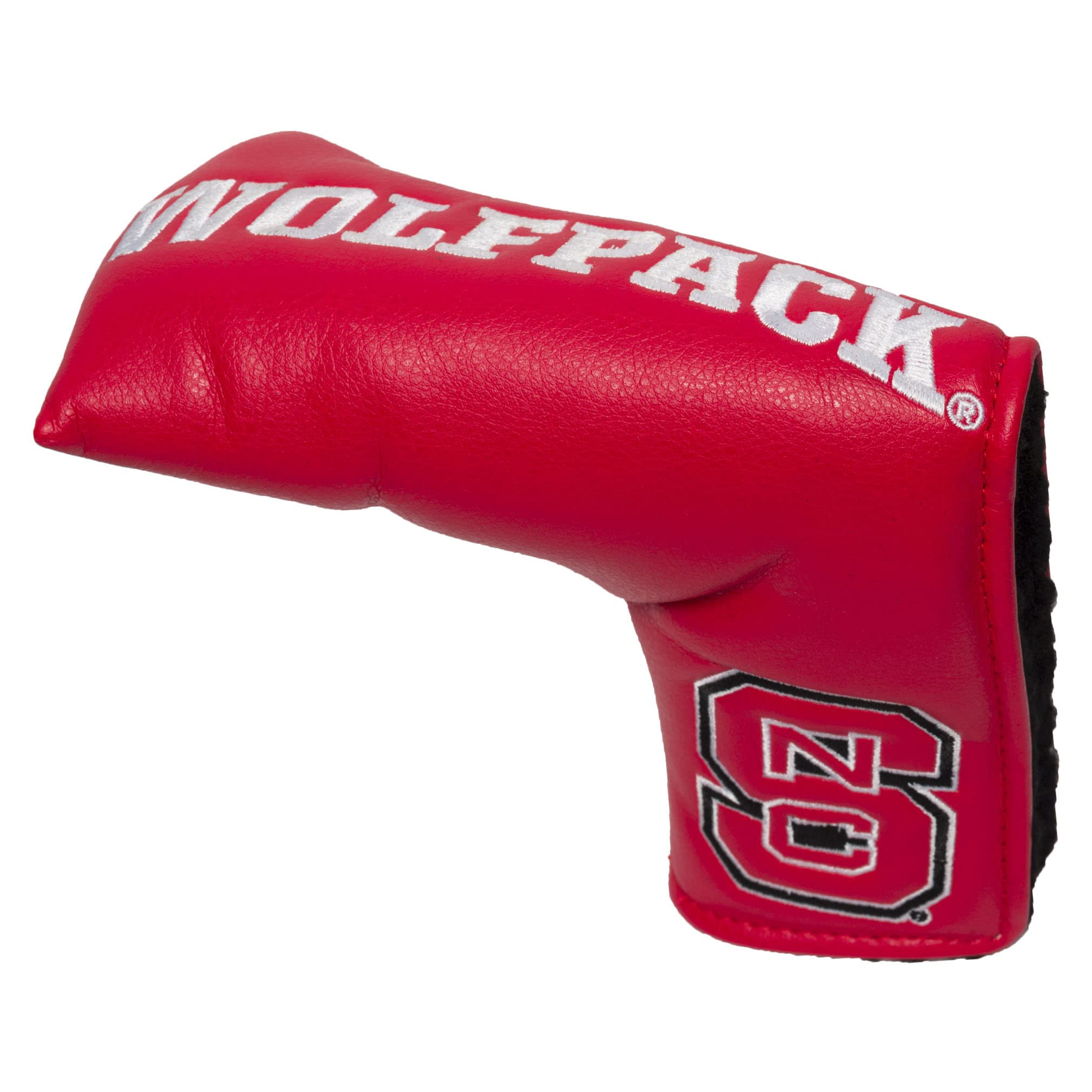 Team Golf NCAA NC State Wolfpack Vintage Blade Putter Cover Golf Club Vintage Blade Putter Headcover, Form Fitting Design, Fits Scotty Cameron, Taylormade, Odyssey, Titleist, Ping, Callaway