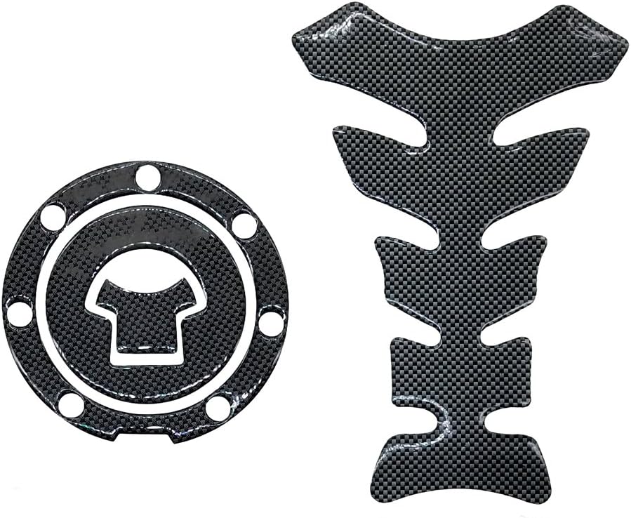 Carbon Fiber Look Tank Protector Pad and Gas Cap Cover Pad Sticker for Honda CBR600RR 1000 F3 F4 F4I F5 CBR929 954 900 VFR CB400 1000