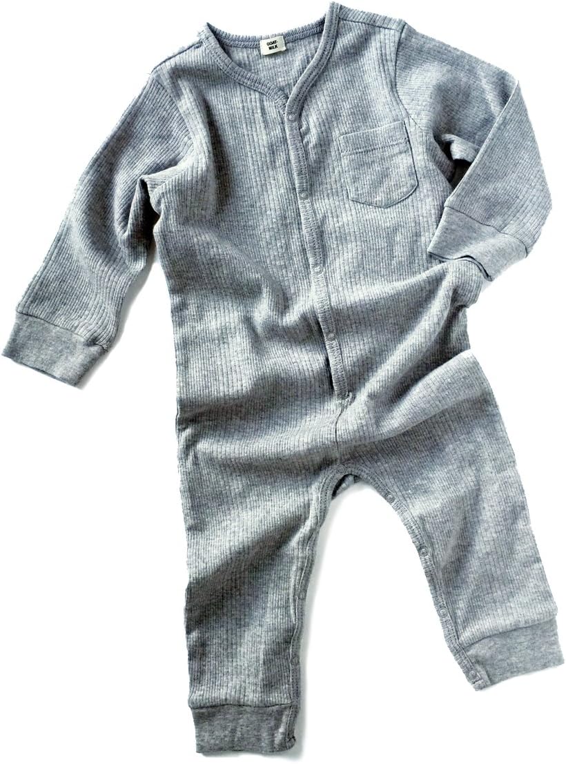 Goat Milk Organic Ribbed Union Suit