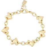 Robert Lee Morris Soho Jewelry Women's Heart Charm Strand Bracelet