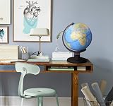 EXERZ World Globe 25cm Educational Political Map Swivel Desk Globe view 6