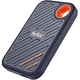 Netac 512GB Extreme Portable SSD External Solid State Drives Up to 2000MB/s Read 1700MB/s Write Speed, USB 3.2 Gen.2 Business
