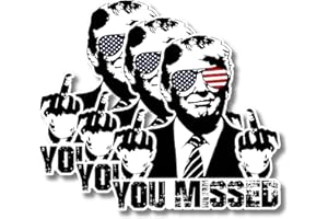 MIARITA 2025 Sticker, 2.75" Stickers, Bumper Sticker 2025, Funny Decal Vinyl for Car, Truck, Window, Laptop, Great Gift for Any Patriot (3 pcs) (You Missed)