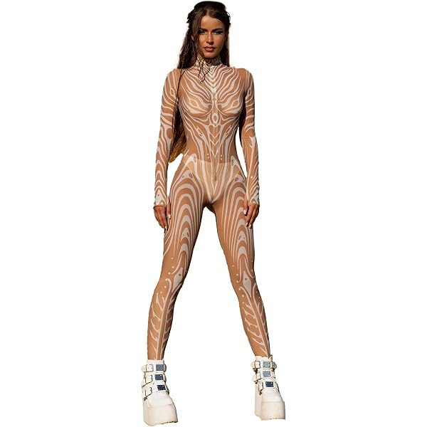 Female Full Body Suit Tattoo