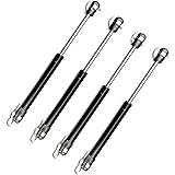 Apexstone 45N/10lb 10 inch Gas Struts, Gas Springs, Gas Strut, Lift Support, Gas Shocks, Lid Stay, Lid Support, Set of 4