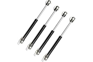 Apexstone 100N/22.5lb Gas Struts 10 Inch Gas Struts Lift Supports Gas Spring Lid Support Gas Props/Shocks, Set of 4