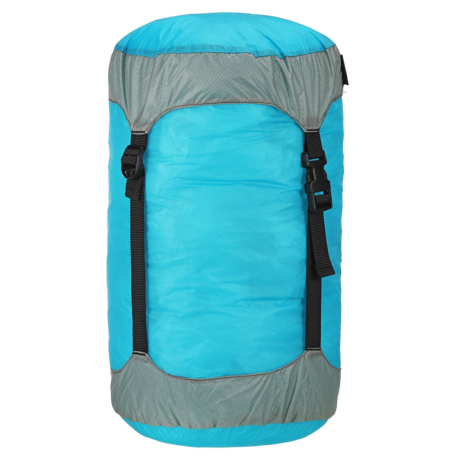 PATIKIL Compression Stuff Sack, 10L S Size Waterproof Sleeping Bag Storage Sack Portable Compression Bag for Backpacking Camping, Blue
